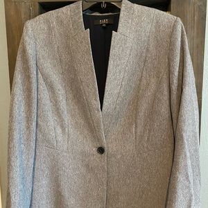 Alex Marie Washed Navy suit Jacket